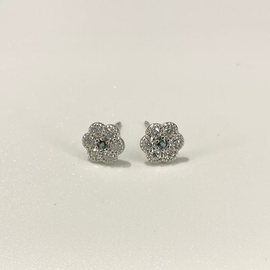 Ptアレキサンドライトピアス